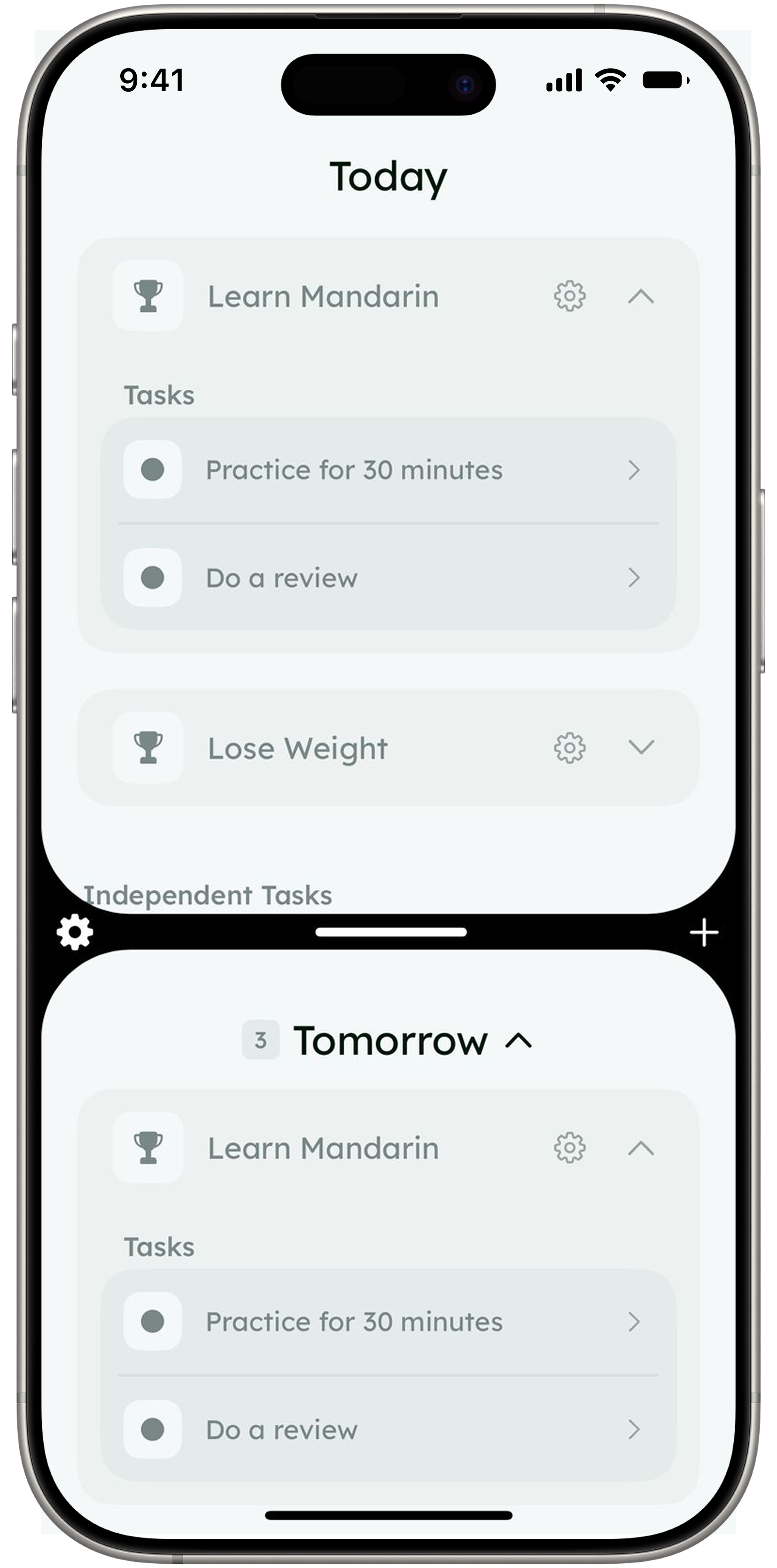 GoalLock Main Screenshot